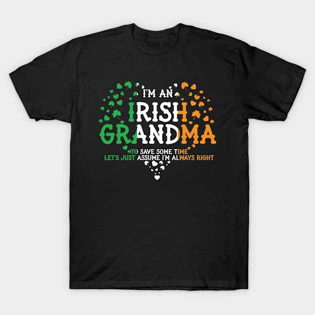 Irish Grandma T-Shirt by veerkun